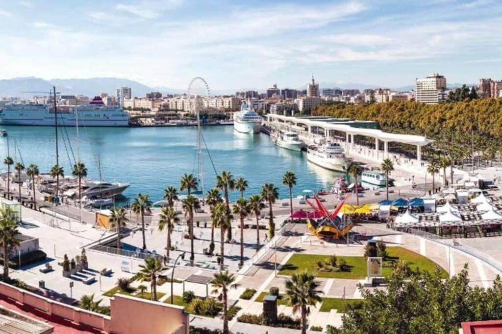 Nuevo Apartamento Lujo Playa Malagueta-Centro Málaga Exterior foto