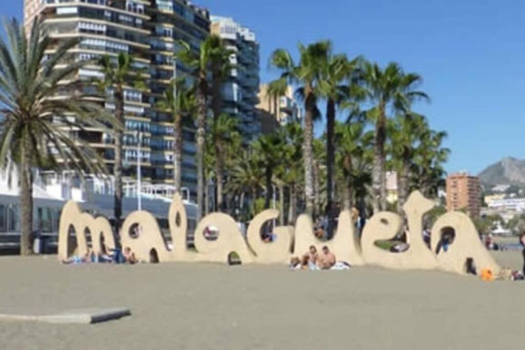 Nuevo Apartamento Lujo Playa Malagueta-Centro Málaga Exterior foto